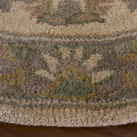 Safavieh Heritage 3'-6" x 3'-6" Rug in Ivory / Brown
