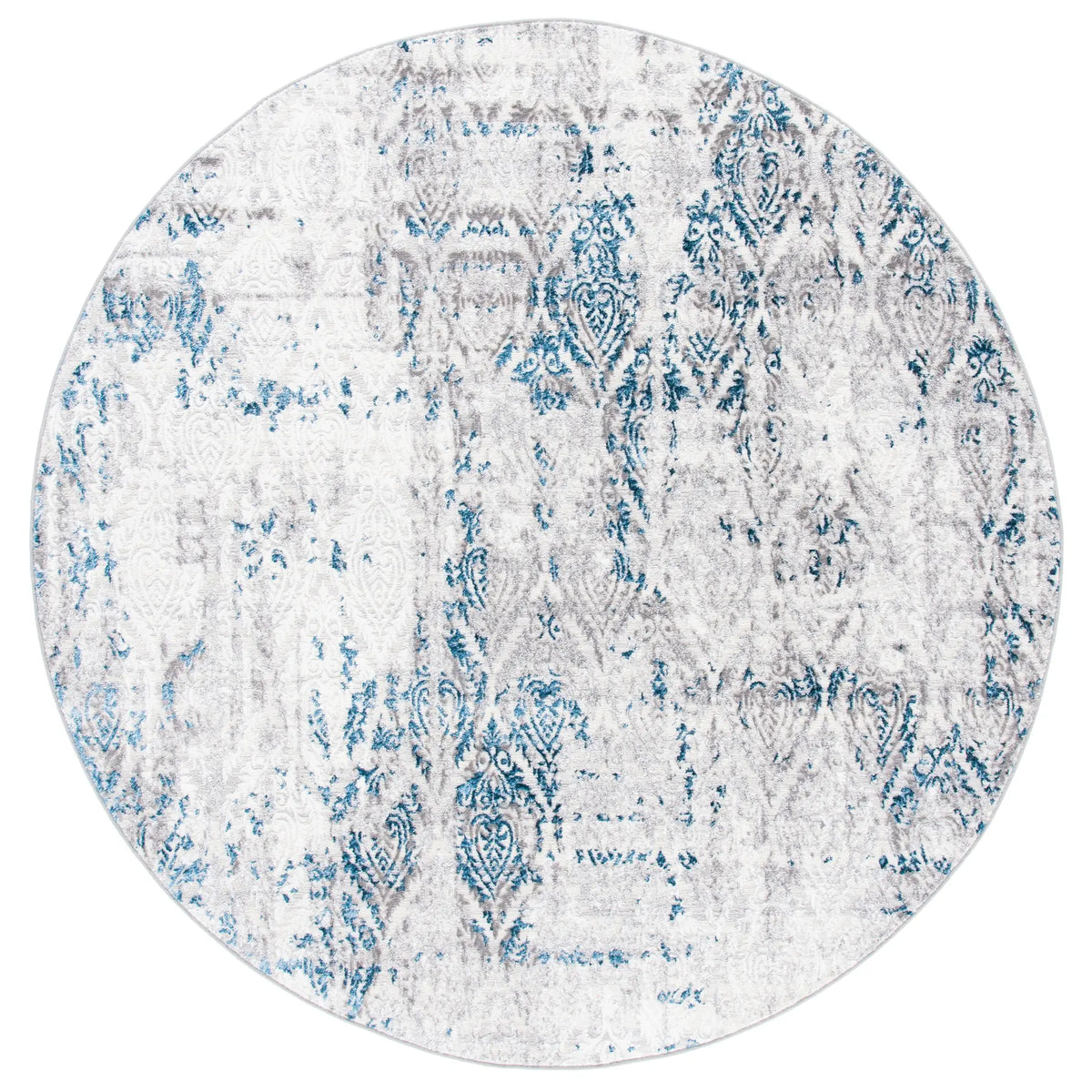 Safavieh Amelia 6'-7" x 6'-7" Rug in Grey / Blue