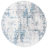 Safavieh Amelia 6'-7" x 6'-7" Rug in Grey / Blue