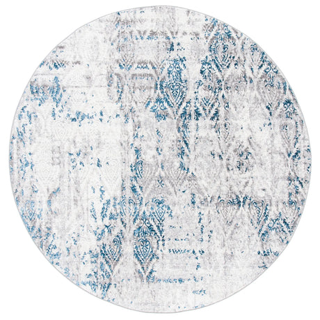 Safavieh Amelia 6'-7" x 6'-7" Rug in Grey / Blue