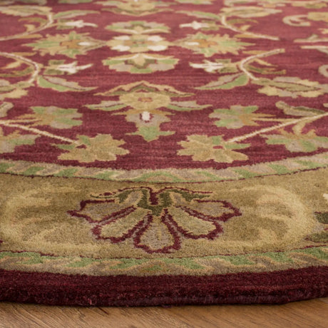 Safavieh Heritage 6'-0" x 6'-0" Rug in Red / Gold