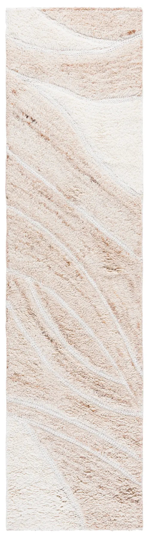 Safavieh Casablanca 2'-3" x 9'-0" Rug in Beige / Ivory