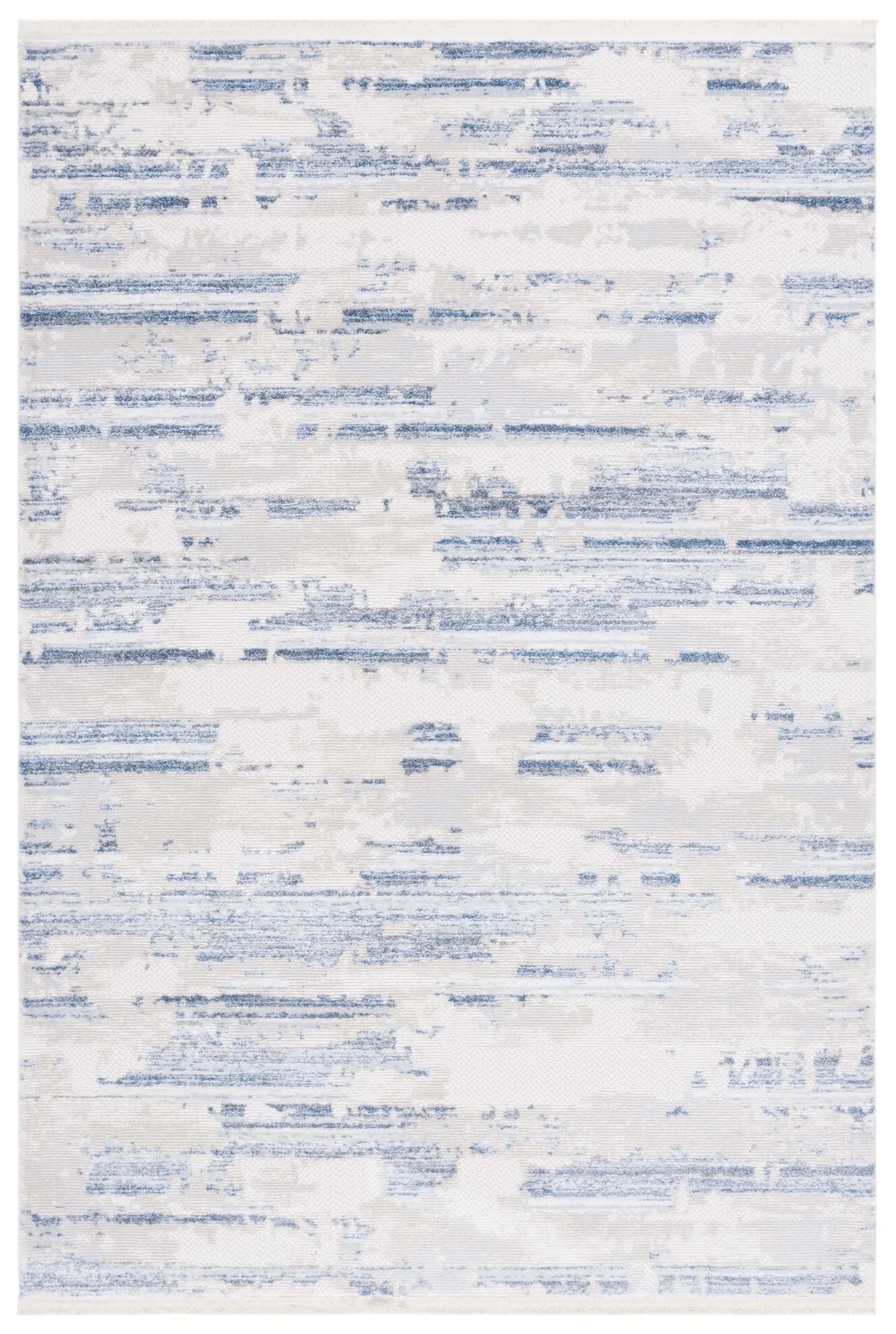 Safavieh Whisper 4'-0" x 6'-0" Rug in Grey / Blue Ivory