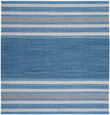 Safavieh Montauk 6'-0" x 6'-0" Rug in Blue / Grey