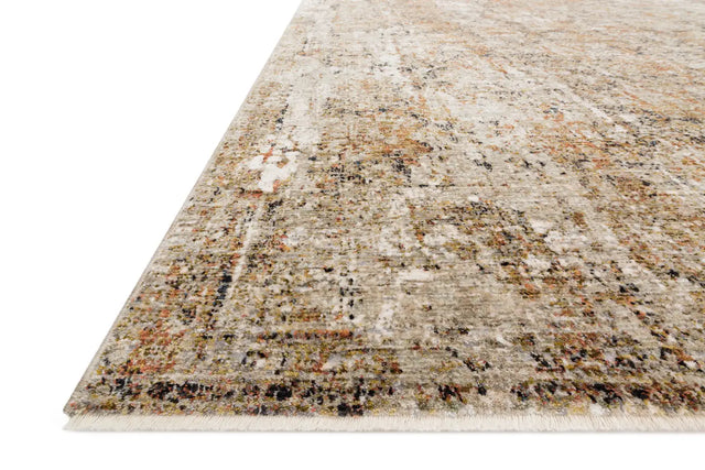 Loloi Theia The-02 Taupe/Gold Rug - rug corner