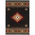 Oriental Weavers Sphinx Hudson 087g1 Black / Green Rugs - main flat