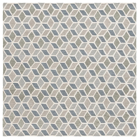 Safavieh Ebony 6'-0" x 6'-0" Rug in Ivory / Grey