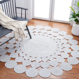 Safavieh Cape Cod 5'-0" x 5'-0" Rug in Grey