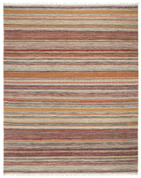 Safavieh Striped Kilim 10'-0" x 14'-0" Rug in Beige