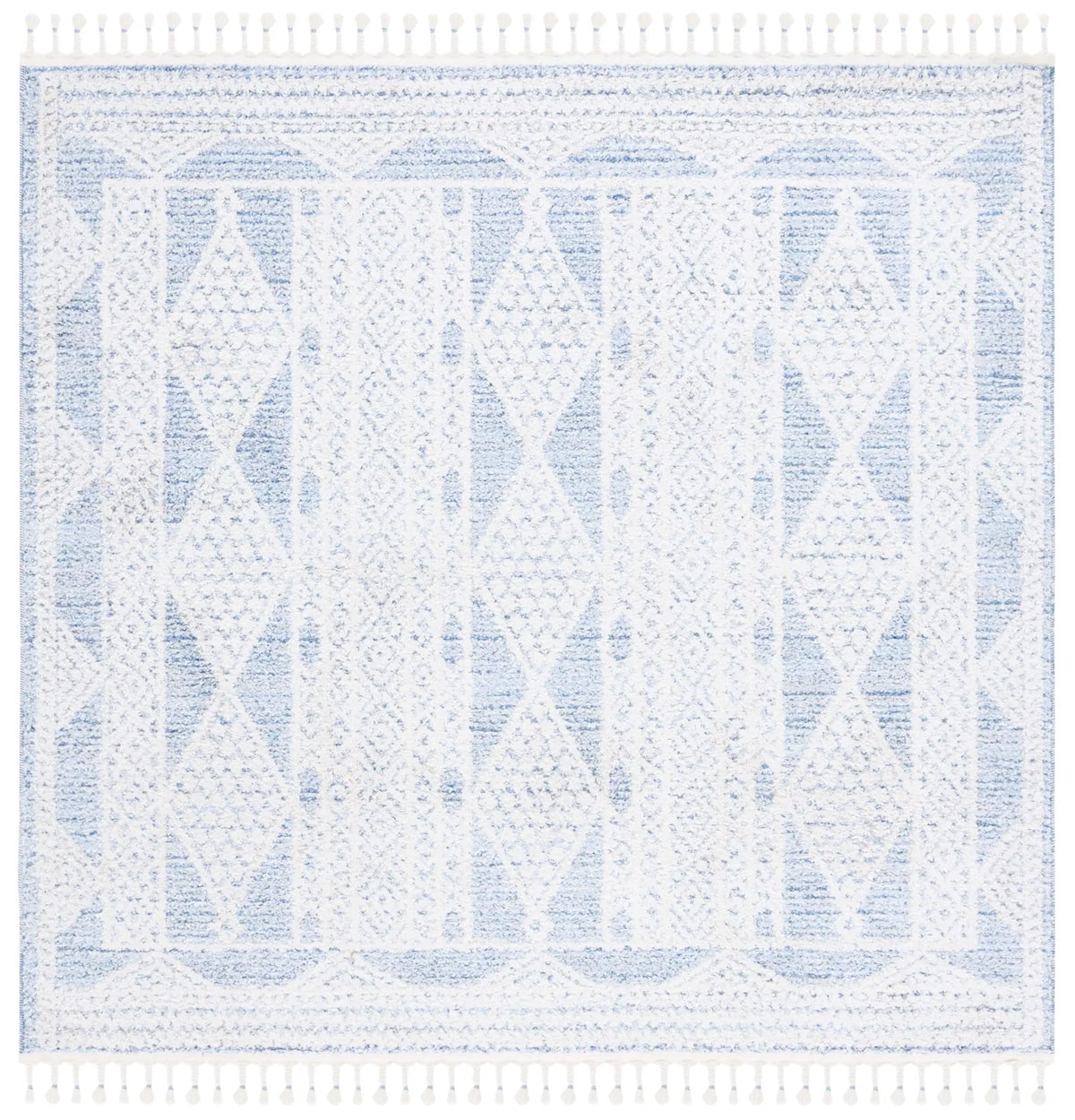 Safavieh Chapel 6'-7" x 6'-7" Rug in Blue / Ivory