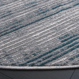 Safavieh Martha Stewart Isabella 6'-7" x 6'-7" Rug in Grey / Blue