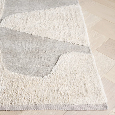Safavieh Casablanca 4'-0" x 6'-0" Rug in Grey / Ivory