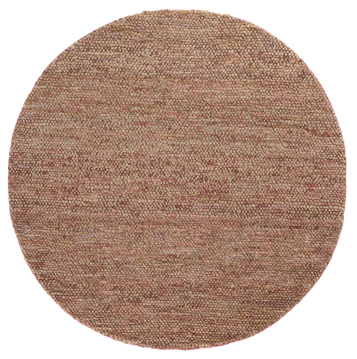 Safavieh Bohemian 6'-0" x 6'-0" Rug in Natural / Pink