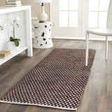 Safavieh Boston 2'-3" x 7'-0" Rug in Brown