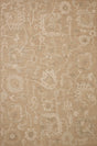 Chris Loves Julia x Loloi Dorothea DRT-01 Sand / Pebble Rug - main flat