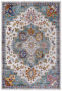 Safavieh Aria 5'-0" x 6'-7" Rug in Ivory / Turquoise