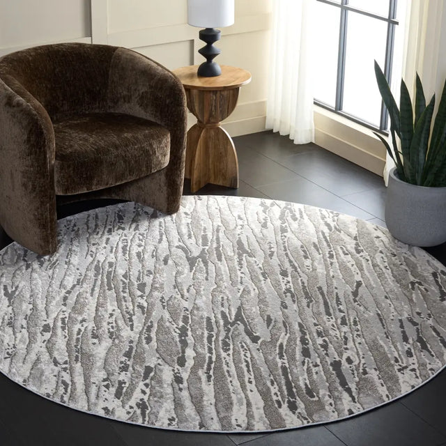 Safavieh Pearl 6'-7" x 6'-7" Rug in Grey / Taupe