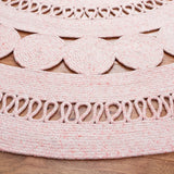 Safavieh Cape Cod 5'-0" x 5'-0" Rug in Pink