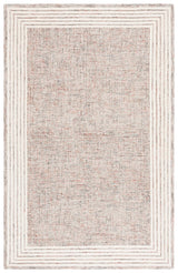 Safavieh Ebony 4'-0" x 6'-0" Rug in Ivory / Red