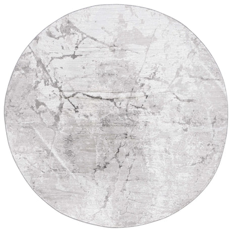 Safavieh Meadow 500 6'-7" x 6'-7" Rug in Grey / Dark Grey