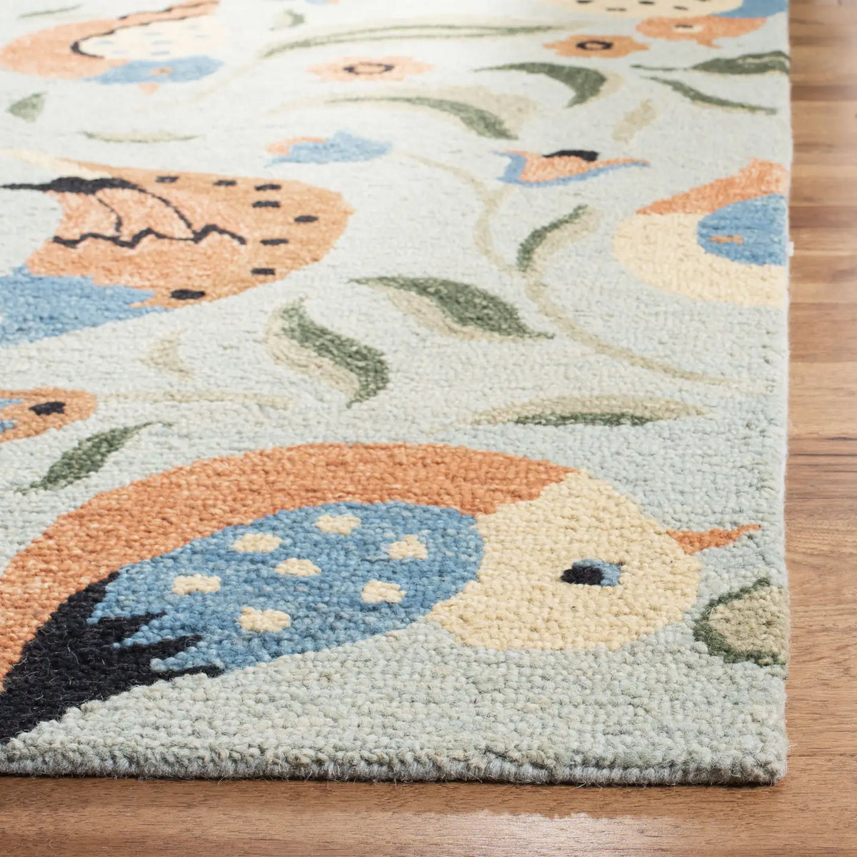 Safavieh Blossom 5'-0" x 8'-0" Rug in Sage / Multi