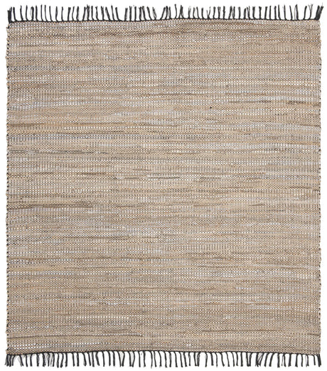Safavieh Vintage Leather 6'-0" x 6'-0" Rug in Beige