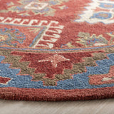 Safavieh Aspen 7'-0" x 7'-0" Rug in Red / Blue