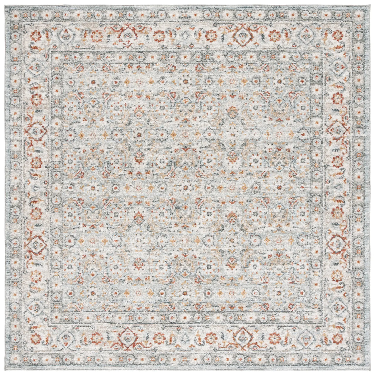 Safavieh Avalon 6'-7" x 6'-7" Rug in Light Blue / Ivory