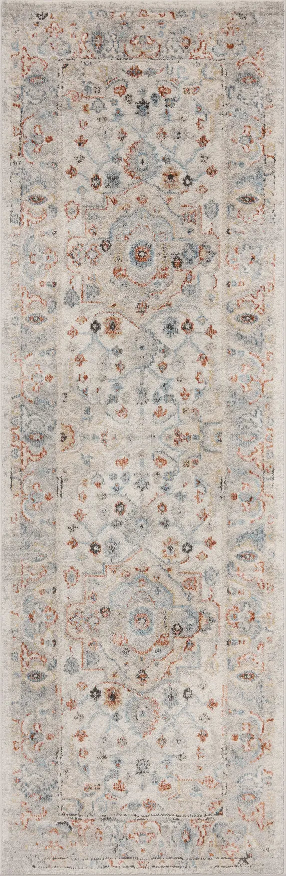 Loloi Odette Odt-09 Ivory/Multi Rug - runner flat