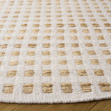 Safavieh Natura 725 6'-0" x 6'-0" Rug in Natural / Ivory