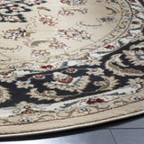 Safavieh Lyndhurst 7'-0" x 7'-0" Rug in Cream / Anthracite