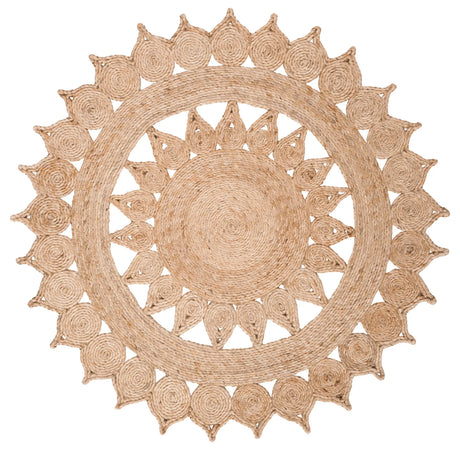 Safavieh Natural Fiber 3'-0" x 3'-0" Rug in Natural