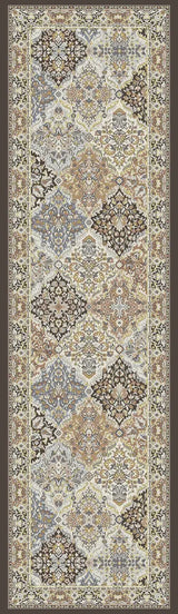 Dynamic Rugs Ancient Garden 57008 Brown/Blue Rug - Runner 2