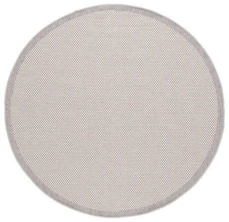 Safavieh Sisal All-Weather 6'-7" x 6'-7" Rug in Ivory / Grey