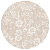Safavieh Glamour 6'-0" x 6'-0" Rug in Beige / Ivory
