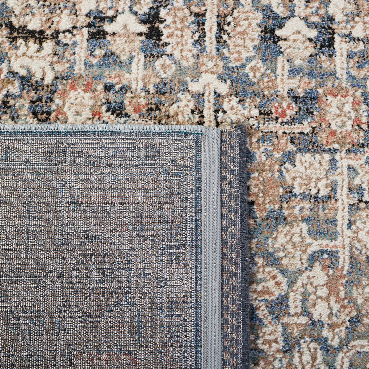 Safavieh Vivaldi 5'-3" x 7'-6" Rug in Blue / Ivory