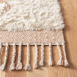 Safavieh Casablanca 4'-0" x 6'-0" Rug in Rust / Ivory