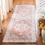 Safavieh Saffron 2'-3" x 8'-0" Rug in Ivory / Rust