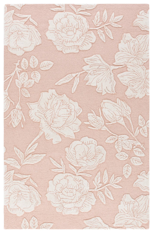 Safavieh Glamour 4'-0" x 6'-0" Rug in Light Pink / Ivory