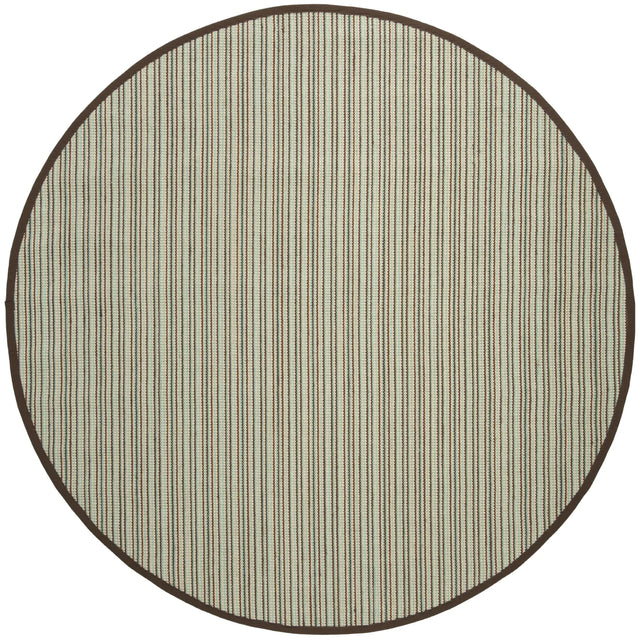 Safavieh Natural Fiber 6'-0" x 6'-0" Rug in Teal / Brown