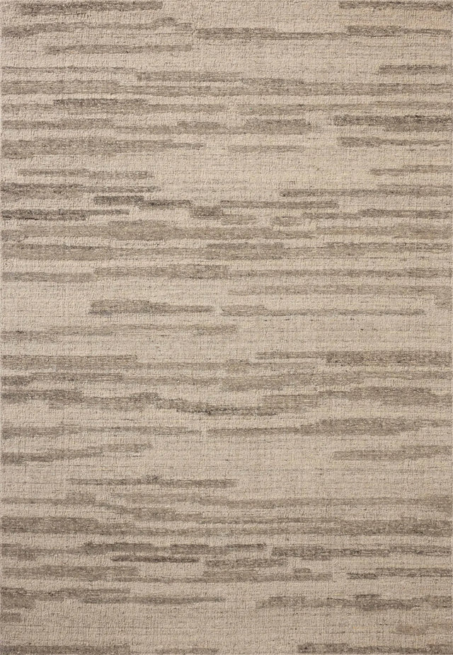 Loloi Hartley HRT-02 Silver / Grey Rug - main flat