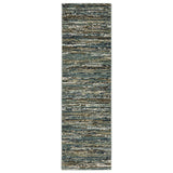 Oriental Weavers Sphinx Reed Re01G Blue/ Multi Rug - runner