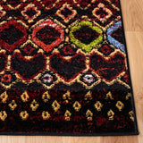 Safavieh Amsterdam 5'-1" x 7'-6" Rug in Black / Multi