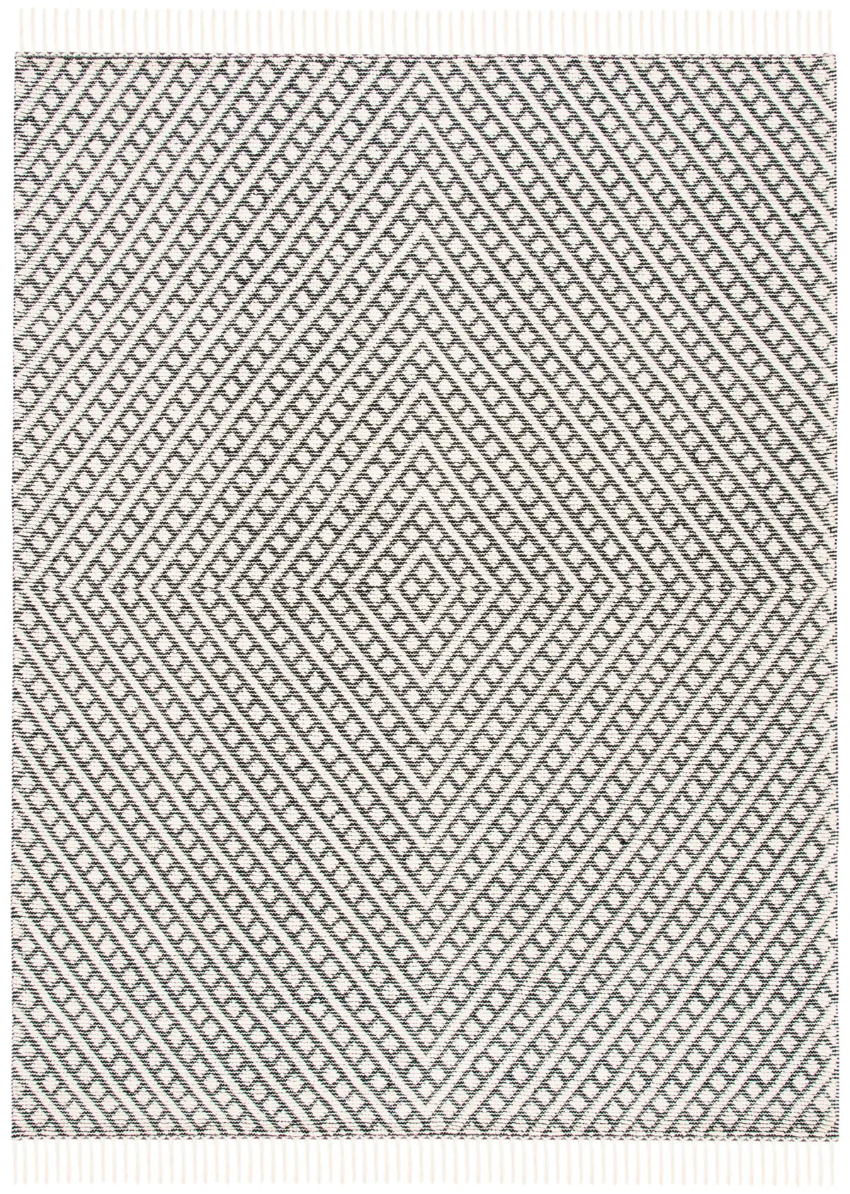 Safavieh Natura 10'-0" x 14'-0" Rug in Ivory / Black