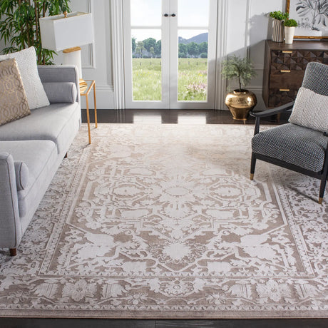 Safavieh Reflection 10'-0" x 14'-0" Rug in Beige / Cream