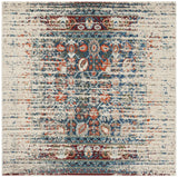 Safavieh Monaco 5'-0" x 5'-0" Rug in Ivory / Blue