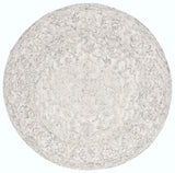 Safavieh Martha Stewart 6'-0" x 6'-0" Rug in Ivory / Charcoal