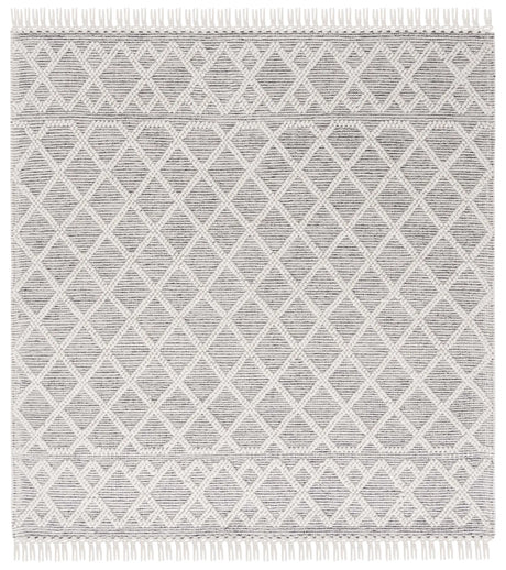 Safavieh Vermont 6'-0" x 6'-0" Rug in Black / Ivory