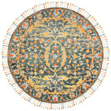 Safavieh Aspen 5'-0" x 5'-0" Rug in Olive / Rust