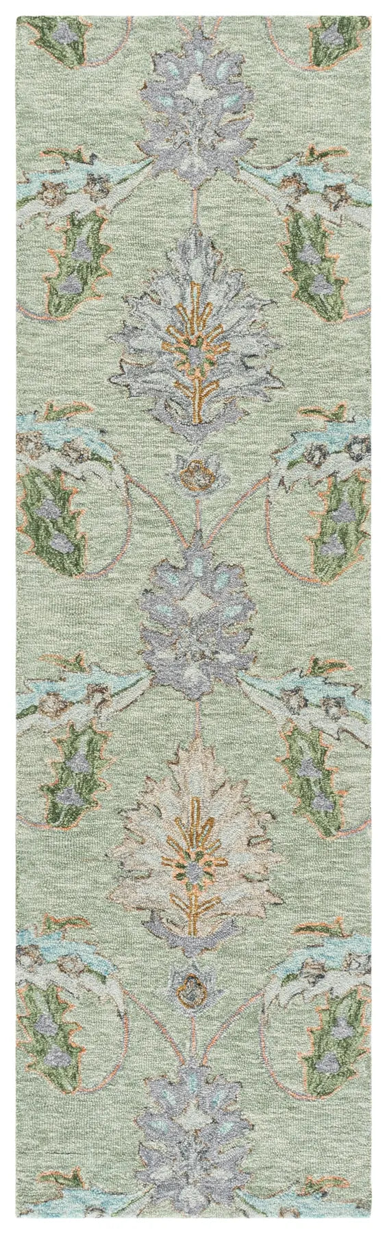 Safavieh Jardin 2'-3" x 8'-0" Rug in Sage / Green